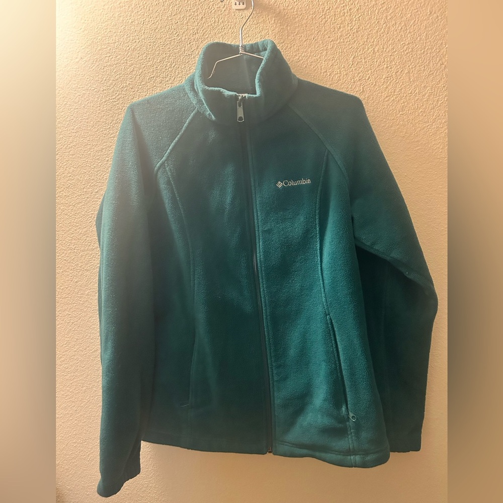 Columbia Women’s Benton Springs Full-Zip Fleece Turquoise Size Large